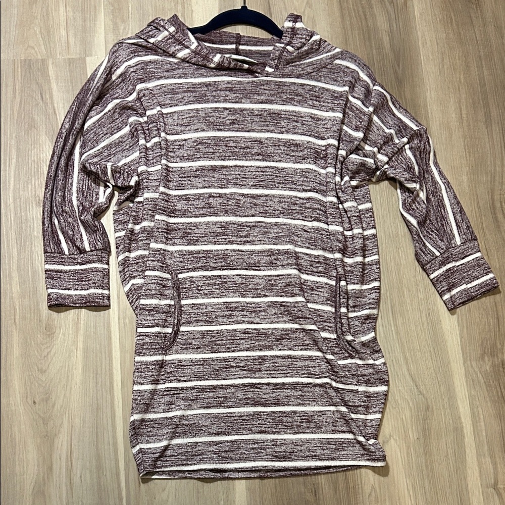 Stitch Fix Market & Spruce Striped Hooded Tunic